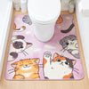 ジャンボ耳長トイレマット にゃんず.|s3